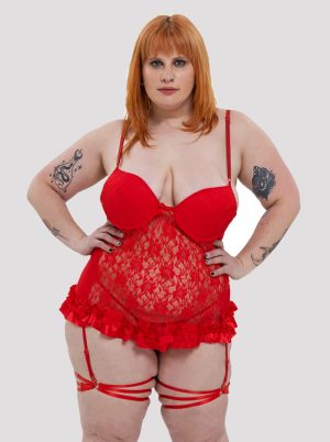 3120 - Corset de encaje y raso con taza soft