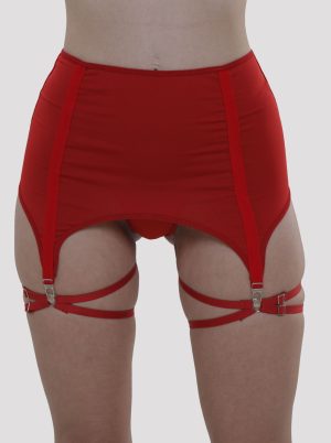 7301 - Portaligas tricot trenzado