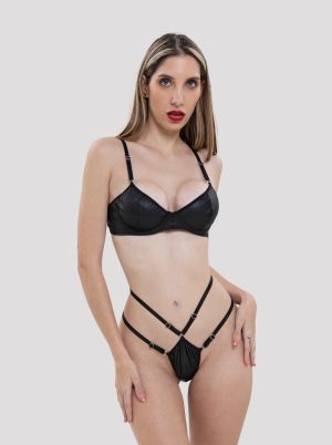 2508 - Conjunto c/arco eco cuero clásico